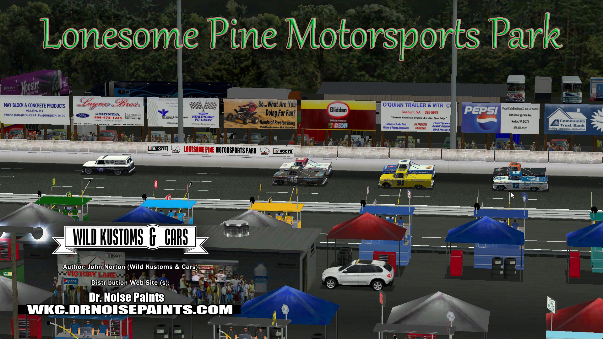 Wild Kustoms Full Tracks Archive | Dr. Noise Paints NR2003iRacingDiecasts